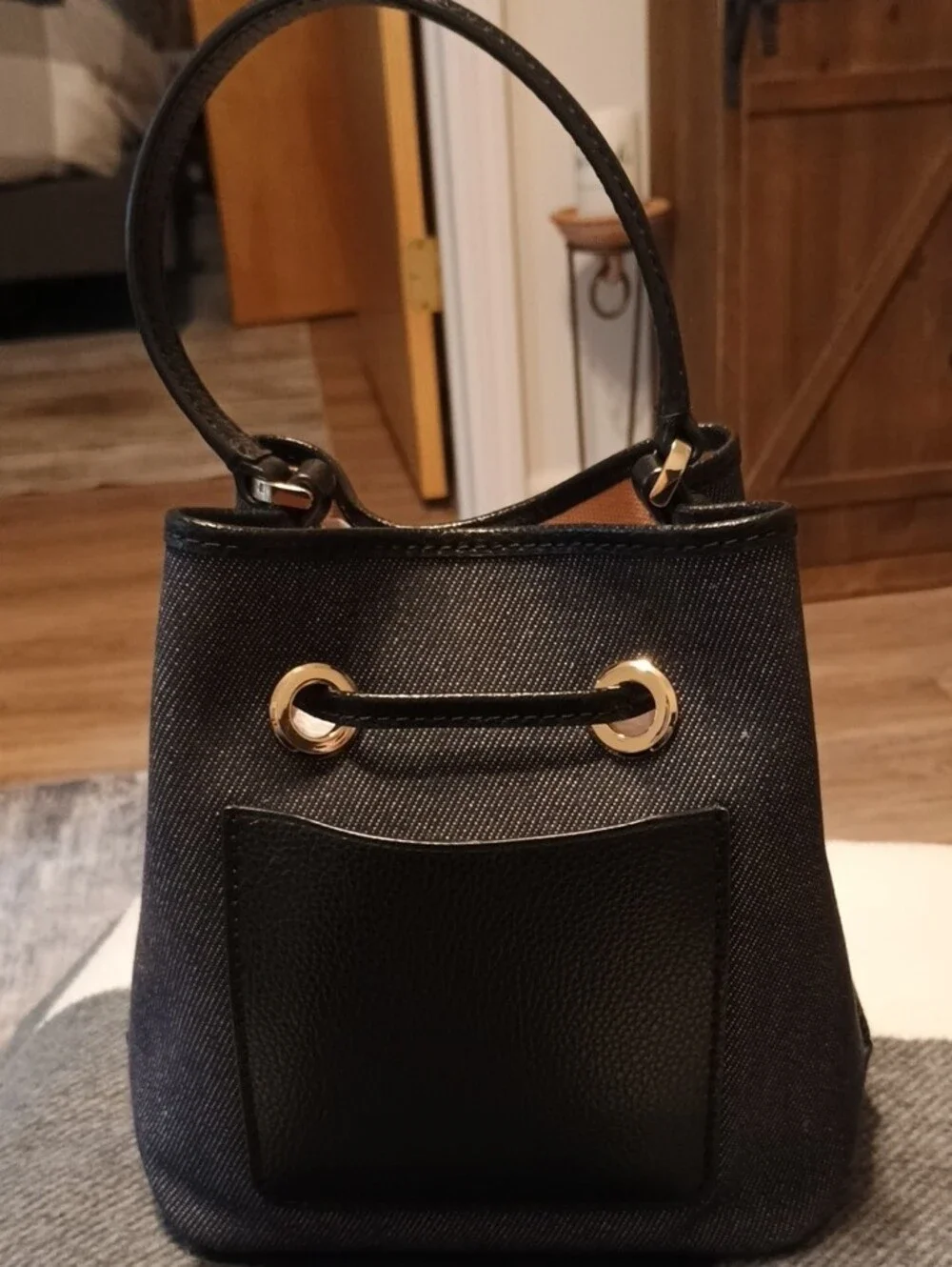 Kate Spade Small Bucket Eva Denim